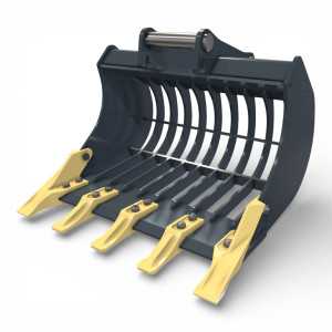Cupa sortare prindere CR15 Cangini pentru miniexcavator cu structura ranforsata
