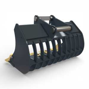 Cupa sortare miniexcavator CR15 pentru lucrari de canalizare