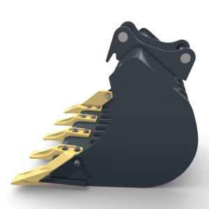 Cupa grilata miniexcavator S30 pentru amenajari peisagistice