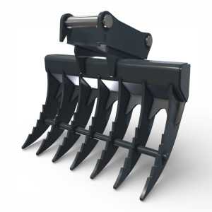 Grebla prindere CR15 Cangini pentru miniexcavator fabricata din otel S355