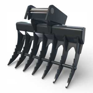 Grebla prindere MS01 Lehnhoff pentru miniexcavator fabricata din otel S355