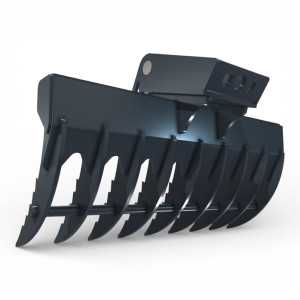 Grebla miniexcavator MS01 Lehnhoff pentru lucrari agricole usoare
