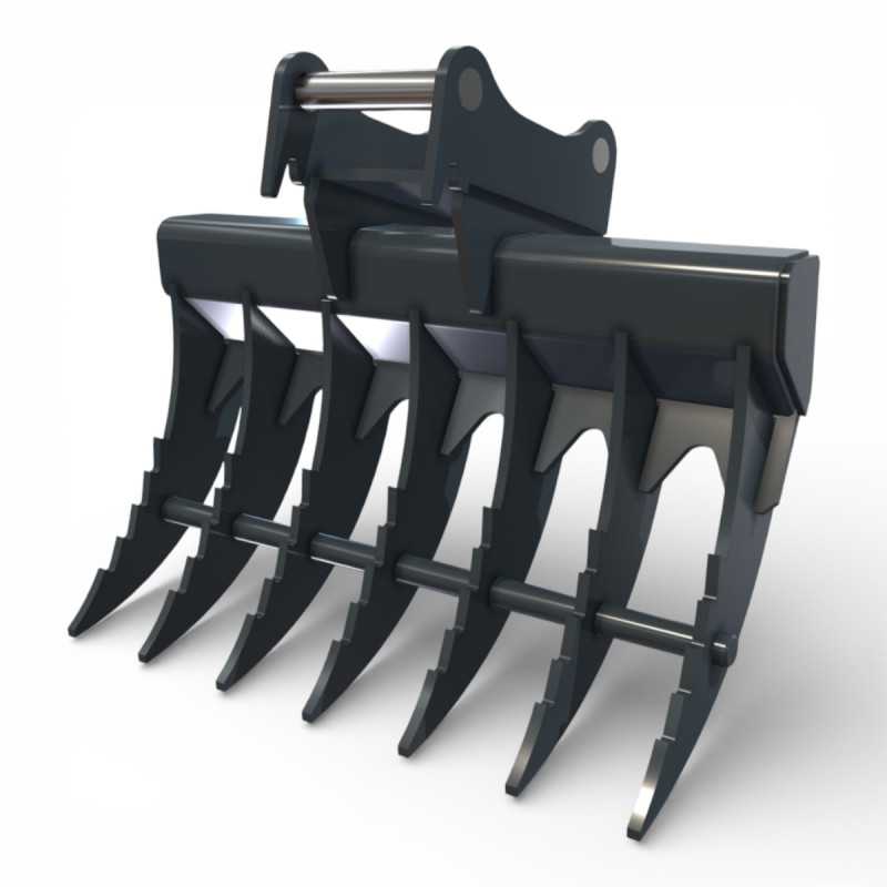 Grebla prindere S30 pentru miniexcavator fabricata din otel S355