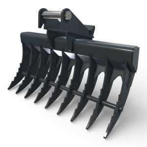 Grebla prindere SL10 SafeLock cu dinti de 10 mm pentru curatarea terenului