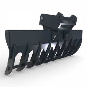 Grebla miniexcavator produsa de Plasmacut Iasi pentru aplicatii profesionale