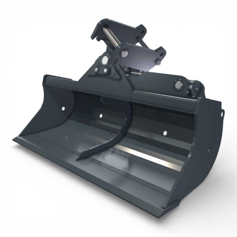 Cupa inclinare prindere VTN 11RM25 pentru miniexcavator cu prindere VTN