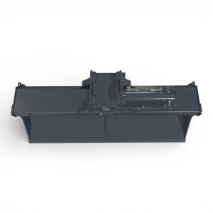 vedere laterala cupa taluz cu inclinare Bobcat X324 