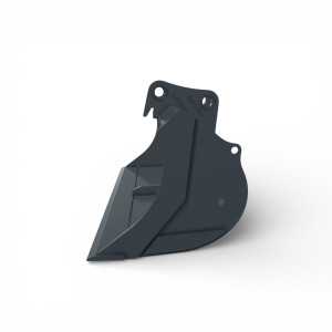 Cupa taluzare Kubota KX037-4 cu elemente de uzura suplimentare pe fundul cupei