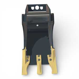 cupa miniexcavator MS01 cu dinti Hardox