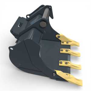 Cupa sapat SL10 SafeLock pentru miniexcavator cu dinti rezistenti la uzura