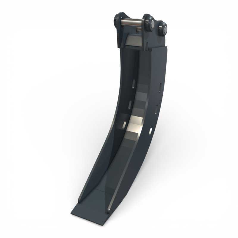 Cupa banana Tefra pentru miniexcavator cu prindere rapida si lama Hardox