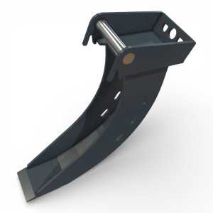 Cupa banana MS01 Lehnhoff pentru miniexcavator fabricata din otel S355 si Hardox