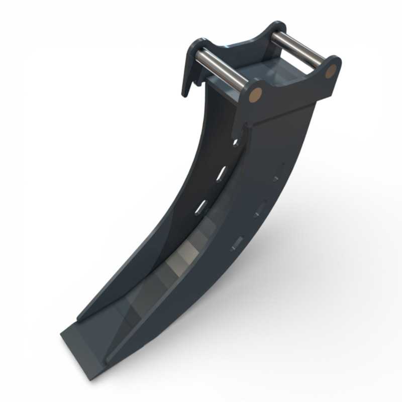 Cupa banana S30 pentru miniexcavator fabricata din otel S355 si Hardox
