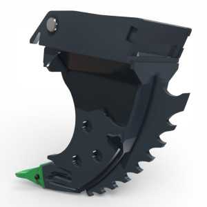 Ripper profesional pentru miniexcavator produs de Plasmacut Iasi