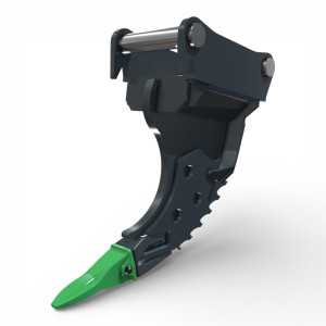 Ripper Prindere CR15 Cangini pentru miniexcavator in lucrari grele de spargere