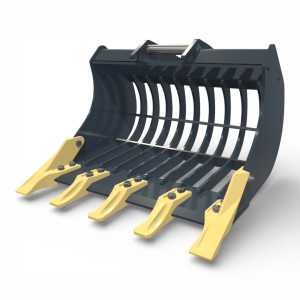 Cupa sortare prindere AR15 Cangini pentru miniexcavator cu structura robusta