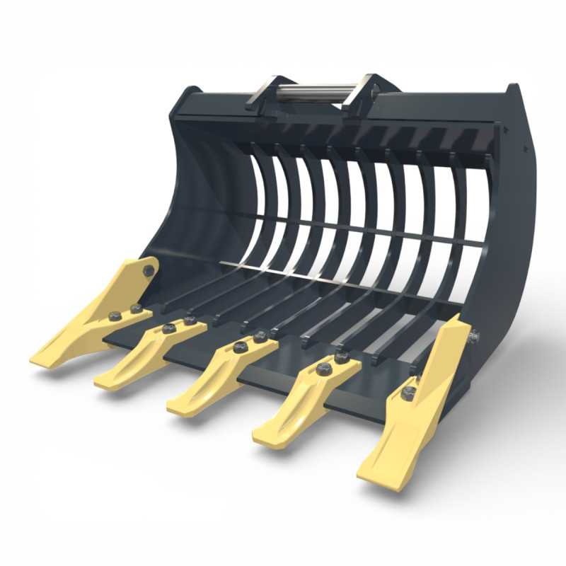 Cupa sortare prindere AR15 Cangini pentru miniexcavator cu structura robusta