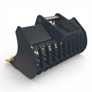 Cupa sortare miniexcavator MS01 pentru lucrari de canalizare