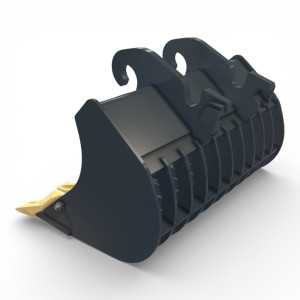 Cupa sortare miniexcavator CW05 pentru lucrari de canalizare