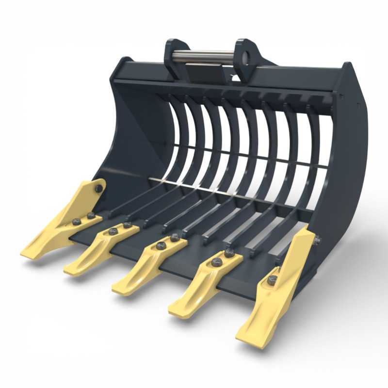 Cupa sortare prindere CS21 Came pentru miniexcavator cu structura ranforsata